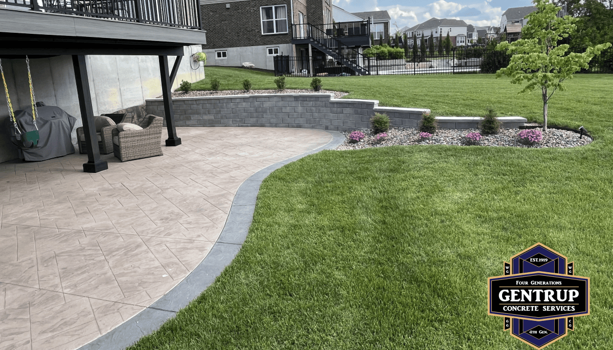 West Chester Ohio Stamped Concrete